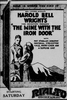 the mine with the iron door
