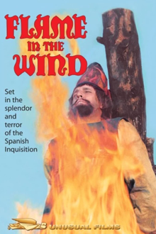 flame in the wind