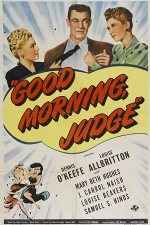 good morning, judge