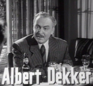 albert dekker