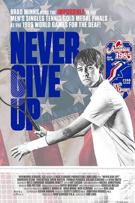 never give up