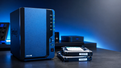 Test du Synology DiskStation DS225+ : un NAS 2 baies compact qui mise sur DSM et le 2,5 GbE