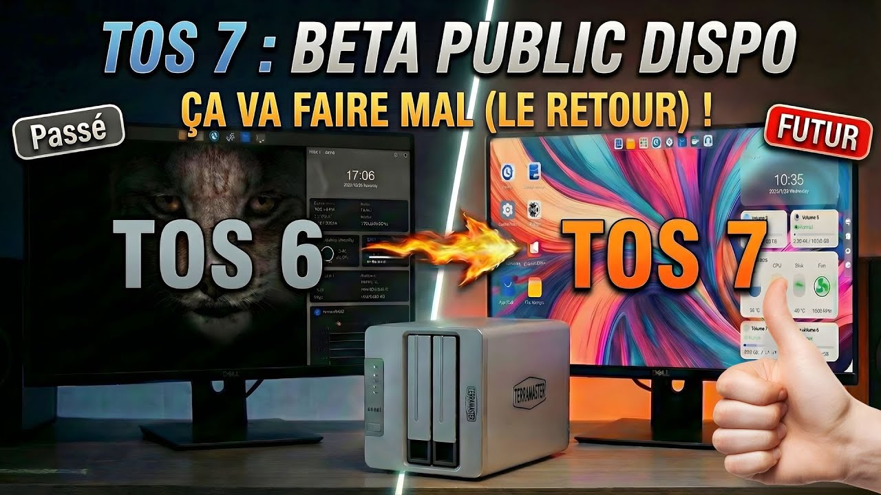J'installe TOS 7 de TerraMaster : La Beta Public dispo, ça va faire mal (Le Retour !) à Synology...