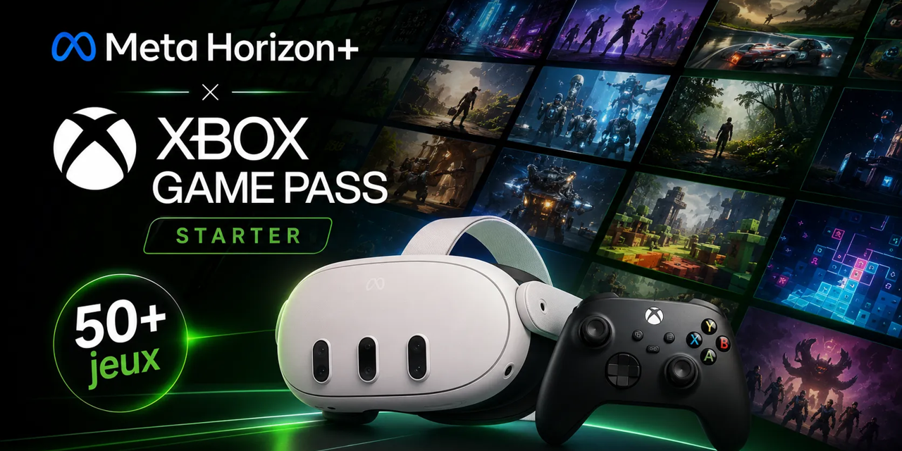 Meta Horizon+ intègre un Xbox Game Pass Starter avec plus de 50 jeux