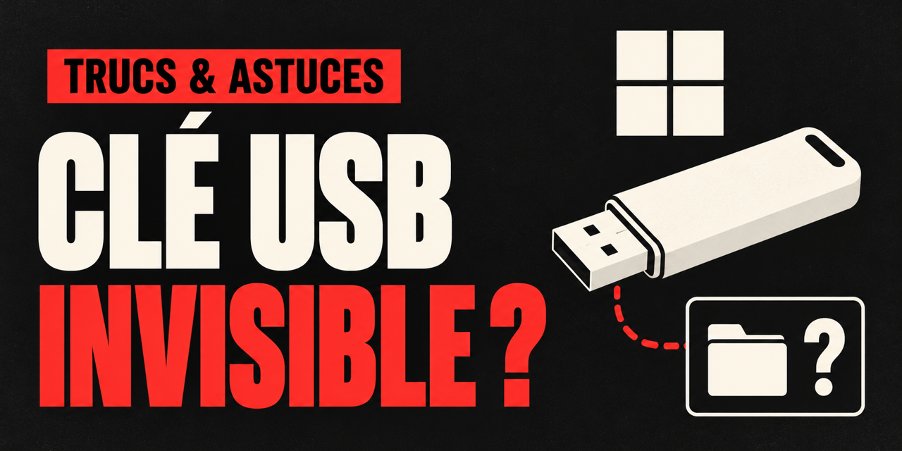 Clé USB non reconnue sous Windows 11 : comment la retrouver sans perdre ses fichiers