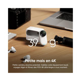 Insta360 GO 3S Noir Minuit (128GB) - Petite caméra de vlog 4K, POV Mains Libres, Montage Partout, stabilisation, 140 Min d'autonomie, étanche à 10 m, édition IA, pour Voyage, vlog