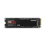 Samsung SSD 990 Pro NVMe M.2 Pcle 4.0, Capacité 4 To, Vitesse de lecture jusqu'à 7 450 Mo/s