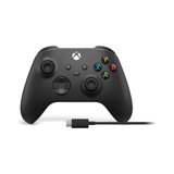 Xbox Manette sans fil Carbon Black avec Câble USB-C