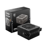 MSI MAG A650BN Bloc d'alimentation, Prise EU - 650W, Certifié 80 Plus Bronze, PSU ATX, Rail Unique 12V, Circuit CC vers CC, Ventilateur 120mm