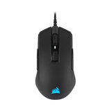 Souris gaming CORSAIR M55 RGB PRO Légère et Ambidextre - 12 400 DPI - 8 Boutons Programmables