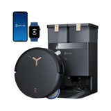 Robot aspirateur Ecovacs Deebot T50 Max Pro Omni Gen2 avec Fonction de Balayage, 18 500 Pa, ZeroTangle 2.0