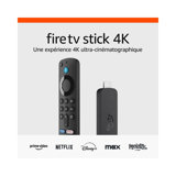 Amazon Fire TV Stick 4K | Appareil de streaming avec prise en charge du Wi-Fi 6 et des technologies Dolby Vision/Atmos et HDR10+