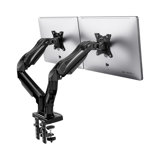 HUANUO Bras pour ecran PC 2 Ecrans de 13 à 30 Pouces VESA 75x75/100x100mm