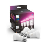 Pack de 4 ampoule connectée LED Philips Hue White & Color Ambiance - format E27