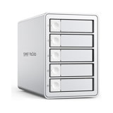 ORICO 5BIG Boîtier de Disque Dur Externe 5 Compartiments pour Disque Dur SATA HDD/SSD 2,5/3,5" jusqu'à 5 x 22 to, Prend en Charge Daisy Chain