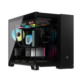 CORSAIR 2500X – Boîtier mATX Panoramique à Double Chambre à 112,98 €