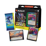 Magic The Gathering Deck Commander L'invasion des Machines - Bricoleur dans l'âme (Deck de 100 Cartes, 10 Planechase, 1 Booster Collector échantillon de 2 Cartes)
