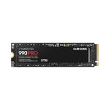 Samsung SSD 990 Pro NVMe M.2 Pcle 4.0 - Capacité 2 To, Vitesse de lecture jusqu'à 7 450 Mo/s