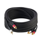 Amazon Basics Câble audio RCA 2 prises 2 mâles, 7.5 m, Noir