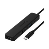 SABRENT hub USB c, Data hub avec HDMI 4K | 1 Port USB 3.2 | 2 USB Port 2.0 | USB-C Power Delivery 60W