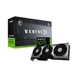 MSI NVIDIA GeForce RTX 5070 12G Ventus 3X OC Carte Graphique - 12 Go GDDR7 (28 GB/s /192 Bits), PCIe 5.0