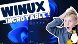Winux, une distro Linux controversé qui se fait passer pour Windows 11... Et c'est INCROYABLE ! 🤯