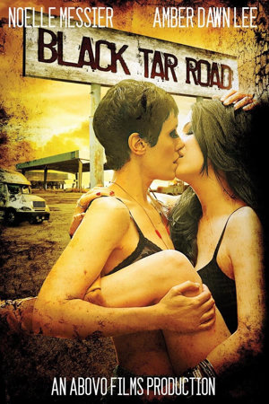 black tar road