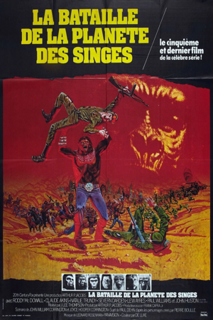 La bataille de la planète des singes