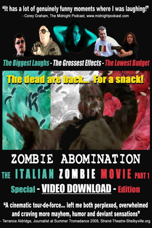 zombie abomination: the italian zombie movie - part 1