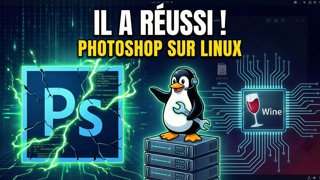 Adobe photoshop sur Linux : un hack Wine qui change (enfin) la donne