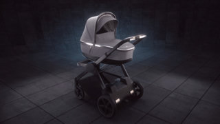 CES 2023 : Glüxkind Ella, un landau automatisé pour soulager les parents stressés