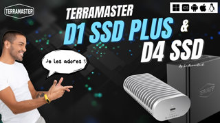 Test TerraMaster D4 SSD & D1 SSD Plus: RAID, USB-4, perfs au banc d’essai! Petit mais costaud !