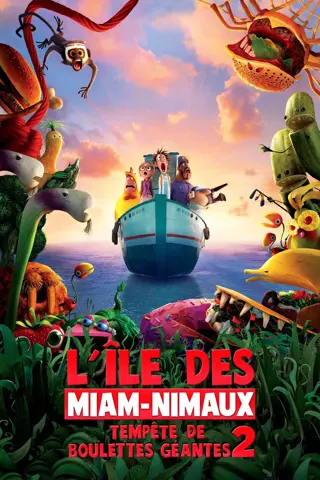 L'île des Miam-nimaux: Tempête de boulettes géantes 2