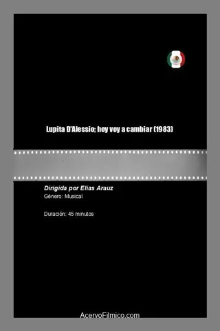 Lupita D'Alessio; hoy voy a cambiar