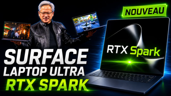 NVIDIA et Microsoft veulent réinventer le PC portable avec le Surface Laptop Ultra