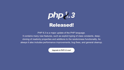 PHP 8.3 est là : Nouveautés et améliorations aux rdv !