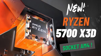 Le socket AM4 prouve sa longévité : AMD annonce les Ryzen 7 5700X3D et Ryzen 5 5500GT
