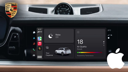Porsche : une version améliorée de CarPlay sur ses véhicules !