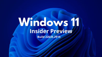 Windows 11 Insider Preview : Voici les dernières nouveautés