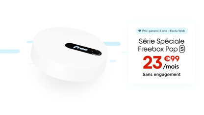 Freebox pop s passe désormais à 23,99 € : Plus cher que Bouygues un réajustement s'imposait !
