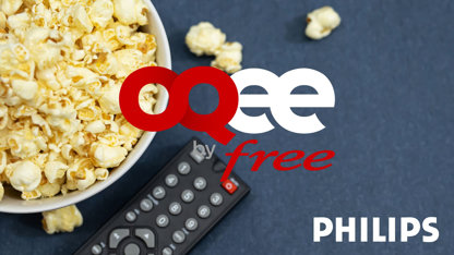 OQEE by Free désormais disponible sur les téléviseurs Philips