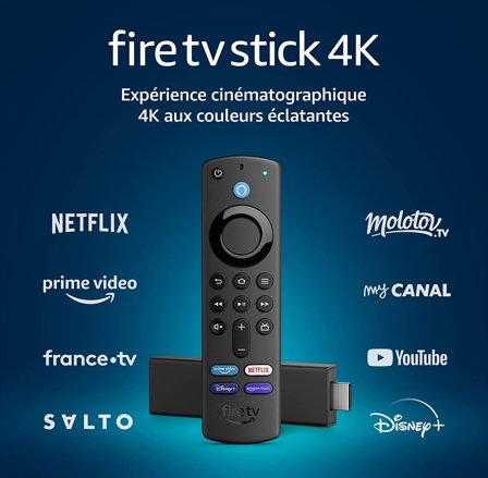 BlackFriday : Fire TV Stick 4K avec télécommande vocale Alexa à prix cassé !