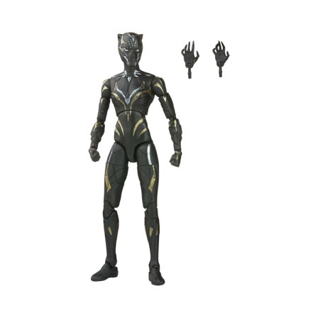 Figurine Black Panther de 15 cm Marvel Legends Series Black Panther Wakanda Forever avec 2 Accessoires