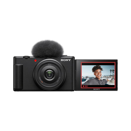 Sony ZV-1F Appareil photo numérique à écran orientable, vidéos 4K, ralenti, fonctions vlog - Noir