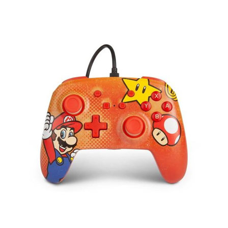 Manette filaire PowerA pour Nintendo Switch Edition Mario Vintage
