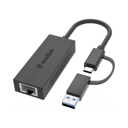 Adaptateur USB-C et USB-A vers 2,5 Gigabit Ethernet