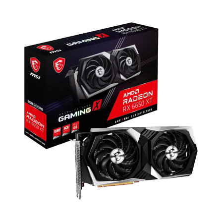 MSI Carte graphique PC Radeon RX 6650 XT 128 bits 8 Go GDDR6