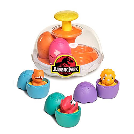 Toomies E73252 Tomy Spin & Hatch Dino Eggs Jurassic World