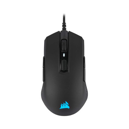 Souris gaming CORSAIR M55 RGB PRO Légère et Ambidextre - 12 400 DPI - 8 Boutons Programmables