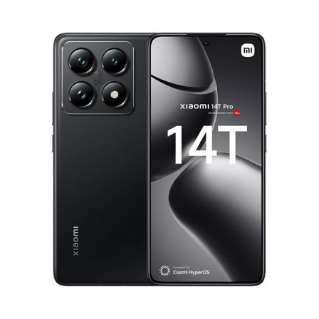 Xiaomi 14T Pro écran IA de 6,67 Pouces 12GB de RAM / 512GB Noir Titane